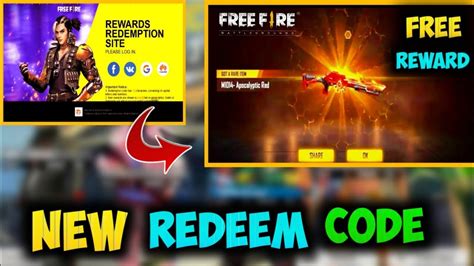 Free Fire New Redeem Code Today Ff Rewards Redemption Youtube