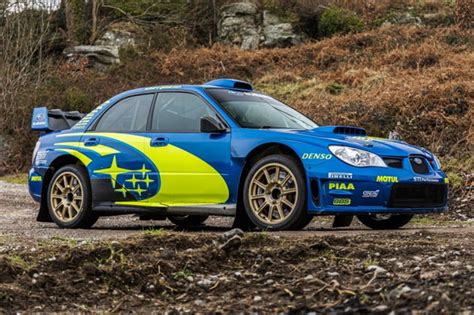 Wrcで戦った本物ラリーカー「インプレッサ Wrc S12b」が競売に 伝説のドライバー、コリン・マクレーが走りを見せた最後のマシン（12