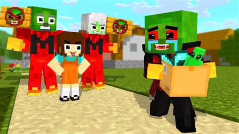 Monster School Zombie X Squid Game Forbidden Vampire Minecraft Animation Minecraft Summary