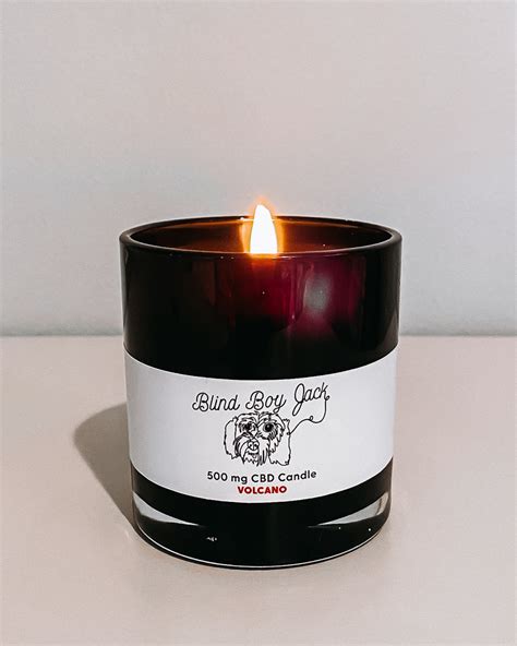 Aromatherapy Candle - 500 mg VOLCANO Scent – Heights Apothecary & Hemp Co.