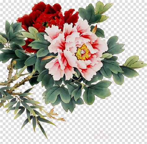 Peony Clipart Flower Painting Peony Flower Painting Transparent Free