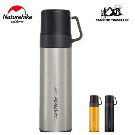 Jual Thermos 600ml Naturehike NH17S020 B Stainless Steel Original