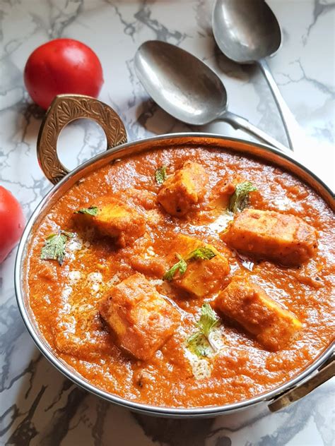 Paneer Butter Masala Recipe Indian Curries Plate To Palate