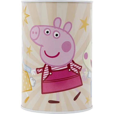 Mealheiro Infantil Metálico Peppa Pig PressStart pt