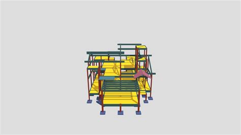 Modelo 3D estrutural Marila 280m² 3D model by Eng Tiago Albino