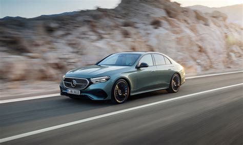 Mercedes Clase E 2024 llega a España con versiones híbridas y alta