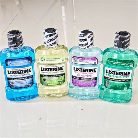 Jual Listerine Antiseptic Mouthwash Obat Kumur Antiseptik Ml Ml