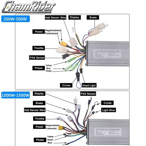 Controlador De Bicicleta El Ctrica Sin Escobillas 24v 36v 48v 250w 350w