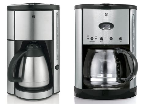 WMF Genio Kaffeemaschine – Voll-Edelstahl in Thermo oder Glas