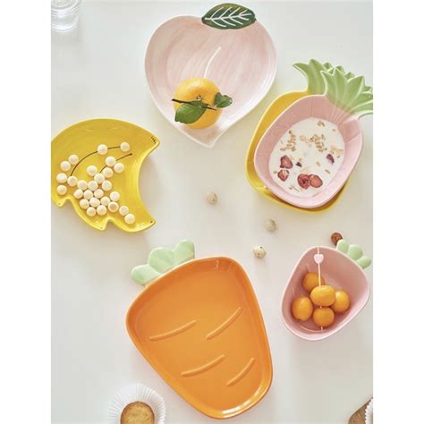 Jual Allie Fruit Plate Piring Buah Piring Sayur Piring Set Lucu