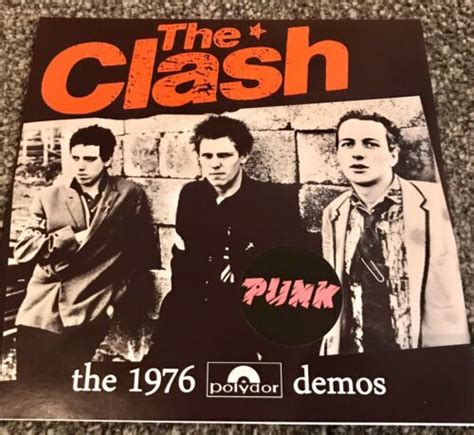 The Clash 1976 Demos Ep Red Wax Damned Buzzcocks