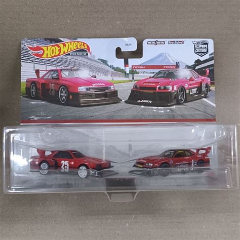 Hot Wheels Premium Twin Pack LB ER34 Super Silhouette Nissan Skyline