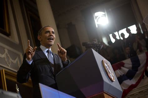 Obamas Press For Health Care Sign Ups The New York Times