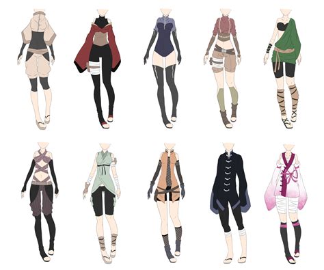 Ninja Outfits Anime Outfits Ninja Outfit Fantasy Clothing