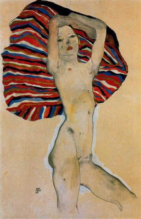 Egon Schiele Nude Model Painting Best Paintings For Sale