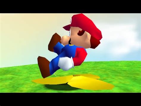 Mario Slips On A Banana Peel YouTube