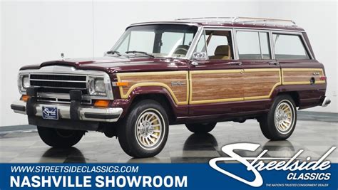 1987 Jeep Grand Wagoneer Classic Cars For Sale Streetside Classics