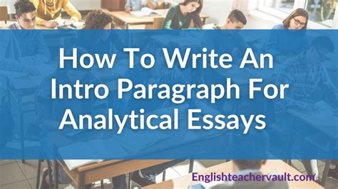 How To Write An Intro Paragraph For Analytical Essays