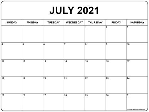 Free 5 July 2018 Calendar Printable Template Source Template