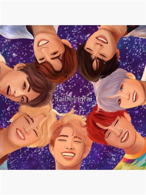 Bts Microcosmos Poster By Faibeingfai Redbubble