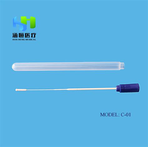 C Disposable Sampling Transport Tube Medical Sterile Sampling Swab