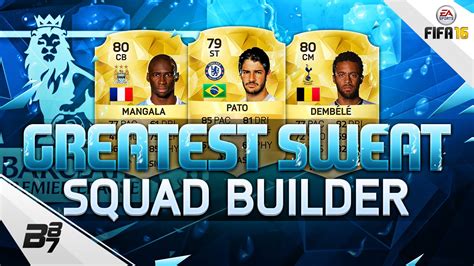 Greatest Sweat Bpl Squad Builder Fifa Youtube