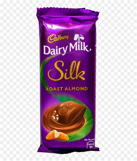 Cadbury Dairy Milk Chocolate Silk Roast Almond 55 Gm Dairy Milk Silk Roast Almond Hd Png