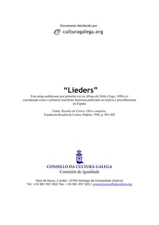 Lieders Pdf