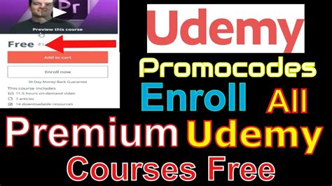 Enroll All Udemy Premium Courses For Free Udemy Free Courses Get