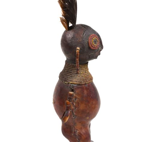 Fertility Doll Terracotta Beads Feathers Chiki Chiki Cameroon