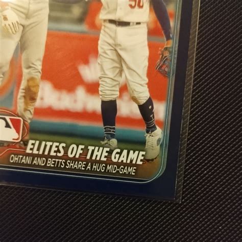 2024 Topps Series 1 Elites Of The Game Royal Blue Shohei Ohtani Mookie