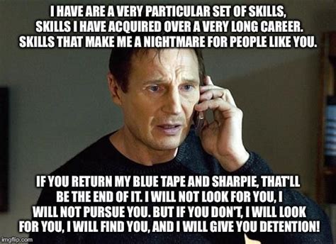 Liam Neeson Taken 2 | Funny memes hilarious, Funny memes, Parenting humor