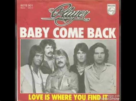 Player Baby Come Back Audio Youtube