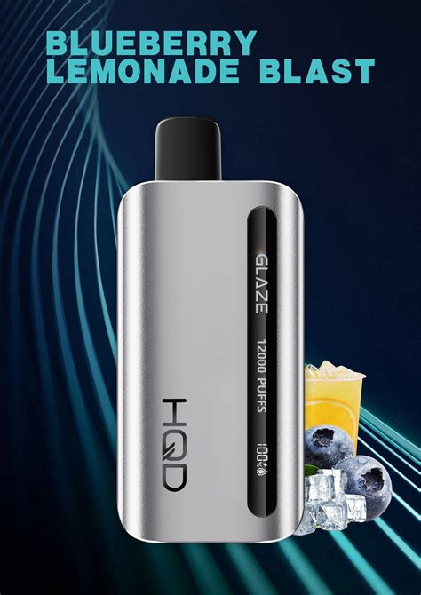 2024 Hqd Original Factory 12000 Puffs LED Screen Glaze Ecig Disposable