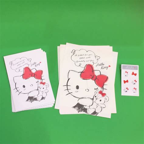 Hello Kitty Letter Set The Kitty Shop