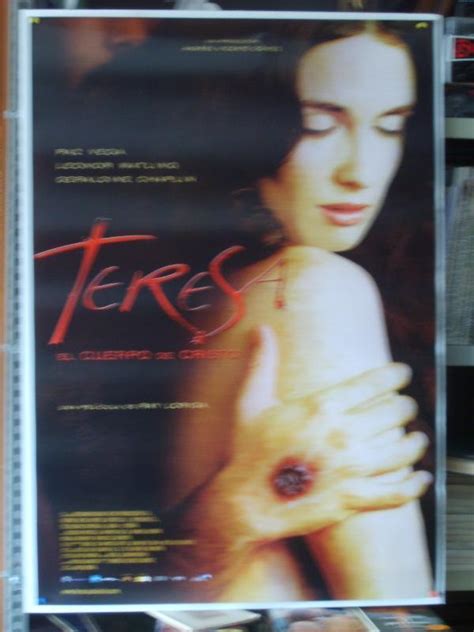 Poster Cine Teresa El Cuerpo De Cristo Von Varios Manuskript