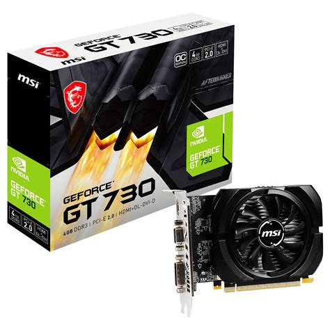 Msi Geforce Gt 730 N730k 4gd3oc Tarjeta Gráfica Ldlc ¡musericordia