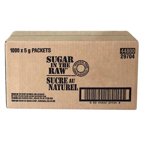 Sugar In The Raw Sucre Turbinado Naturel Paquet De Deliver