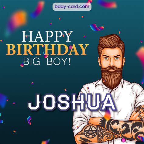 Birthday Images For Joshua 💐 — Free Happy Bday Pictures And Photos