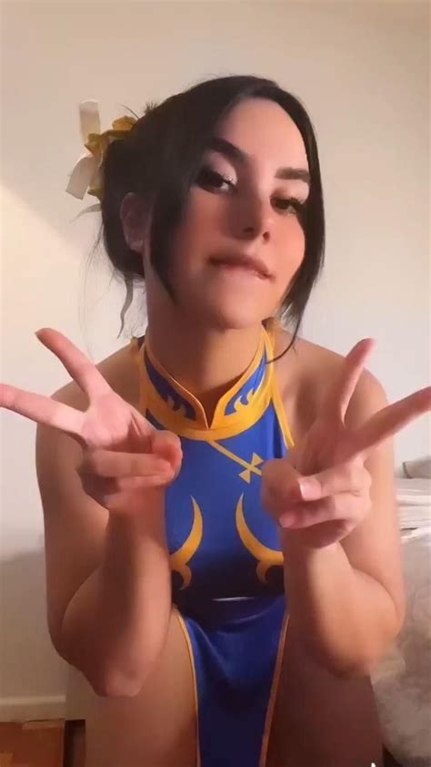 Chun Li Cosplay ️ Video In 2022 Cosplay Makeup Fitness Model Cosplay