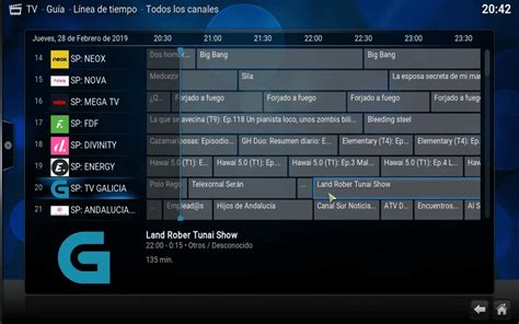 Guía EPG añádela de manera sencilla a tu lista m3u en Kodi