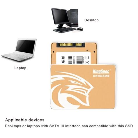 KingSpec P3-256 SATA III 3,0 2,5 pulgadas 3D MLC D... – Grandado