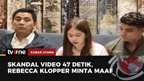 Rebecca Klopper Minta Maaf Ke Masyarakat Indonesia Kabar Utama Tvone