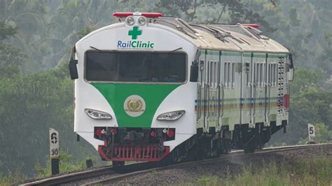 BARU BEROPERASI KOK MASUK BENGKEL Perjalanan KRD Railclinic Menuju