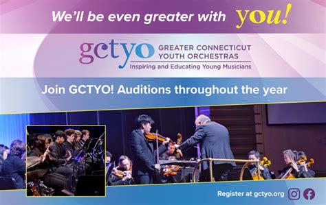 Greater Connecticut Youth Orchestras Inspiring And Educating Musicians