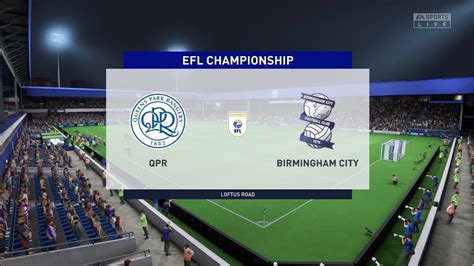 FIFA 23 QPR Vs Birmingham City Loftus Road Gameplay YouTube