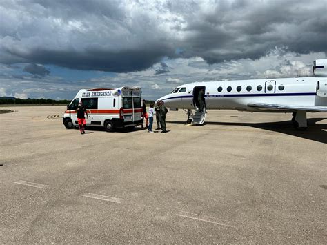 Aeronautica Militare Trasporto Sanitario Da Alghero A Genova Urgente