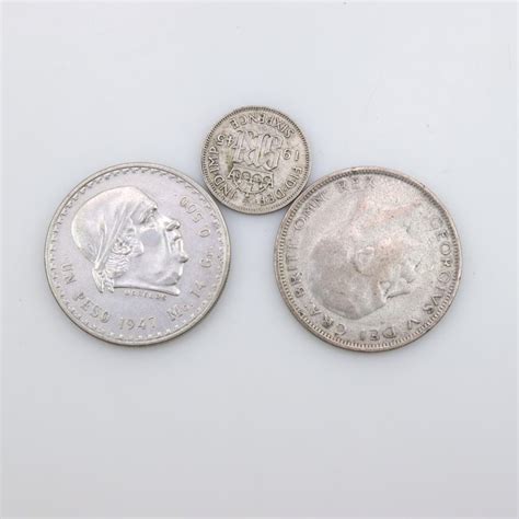 3 Foreign Silver Coins | Property Room