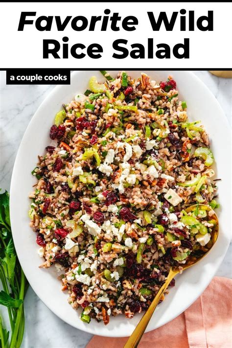 Healthy Wild Rice Salad Recipe