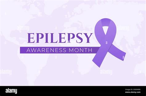 Epilepsy Awareness Month Background Illustration Stock Vector Image ...